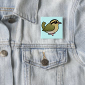 Birdorable Wurm-Essen Trällerer Button (Beispiel)