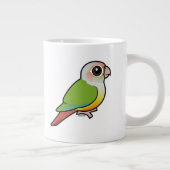 Birdorable Zimt Grünes-cheeked Conure Jumbo-Tasse (Rechts)
