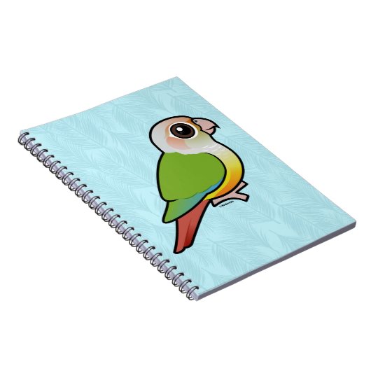 Birdorable Zimt Grünes-cheeked Conure Notizblock (Rechte Seite)