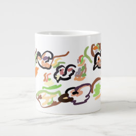 Birds and autumn Jumbo-Tasse