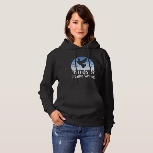 Birds And Creative Writing Hoodie (Vorne ganz)