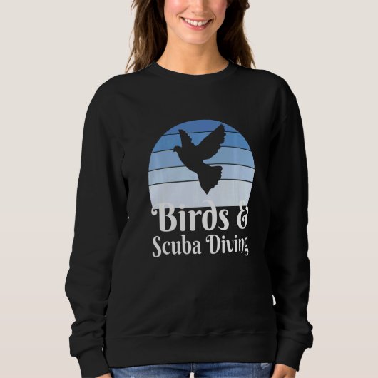 Birds And Diving Sweatshirt (Vorderseite)