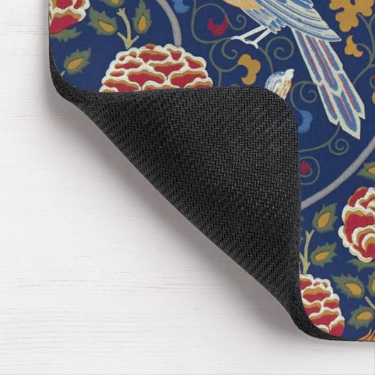 Birds and Flowers, William Morris Mousepad (Ecke)