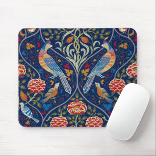 Birds and Flowers, William Morris Mousepad