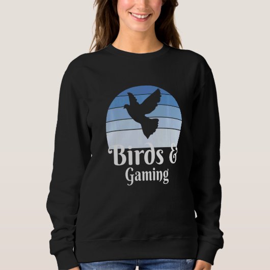 Birds And Gaming Sweatshirt (Vorderseite)