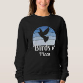 Birds And Pizza Sweatshirt (Vorderseite)