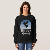 Birds And Video Games Gamer Sweatshirt (Vorne ganz)