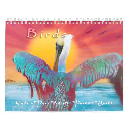 BIRDS ART KALENDER (Titelbild)