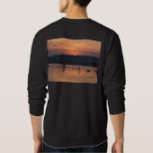 Birds at sunrise sweatshirt (Rückseite)