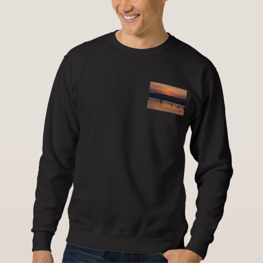 Birds at sunrise sweatshirt (Vorderseite)