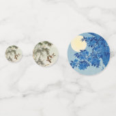 Birds Bamboo Asiatisch Japanisch Vintag Konfetti (Rückseiten)