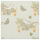 Birds Berries and Butterfells Fabric 2 Stoff (Muster)