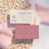 Birds & Berries Nesting Party Books for Baby Begleitkarte