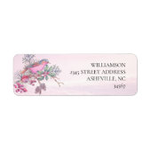 Birds & Berries Pinecone Watercolor Winter Wedding (Vorne)