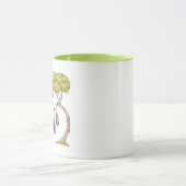 Birds Birdhouse Zuhause Tassen (Zentrum)