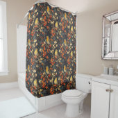 Birds & Blooms Curtain Autumn Gift for Their Home Duschvorhang (Beispiel)