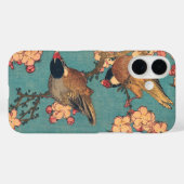 Birds Blume Hokusai Japanische Kunst Case-Mate iPhone Hülle (Rückseite (Horizontal))