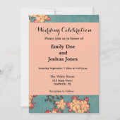 Birds Blume Hokusai Japanische Kunst Einladung (Vorderseite)