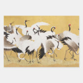 Birds Blume Hokusai Japanische Kunst Geschenkpapier Set (Vorderseite 2)