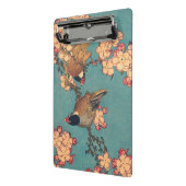 Birds Blume Hokusai Japanische Kunst Mini Klemmbrett (Gewinkelt2)