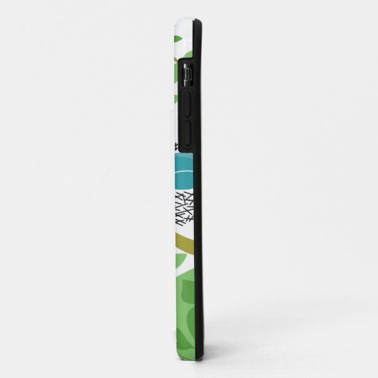 Birds & Bunny Spring iPhone Case (Hinten/Links)