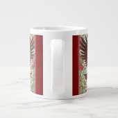 Birds Coffee Cup Aussehen Kunst & Handwerk Jumbo-Tasse (Rückseite)