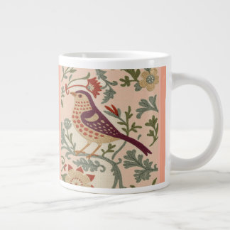 Birds Coffee Cup Aussehen Kunst & Handwerk Jumbo-Tasse