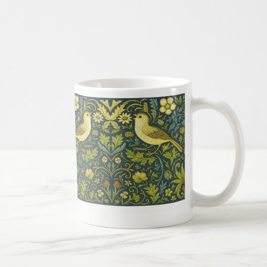 Birds Coffee Cup Aussehen Kunst & Handwerk Kaffeetasse (Rechts)
