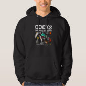 Birds Collection Rooster Peacock Cockatoo Cockatie Hoodie (Vorderseite)