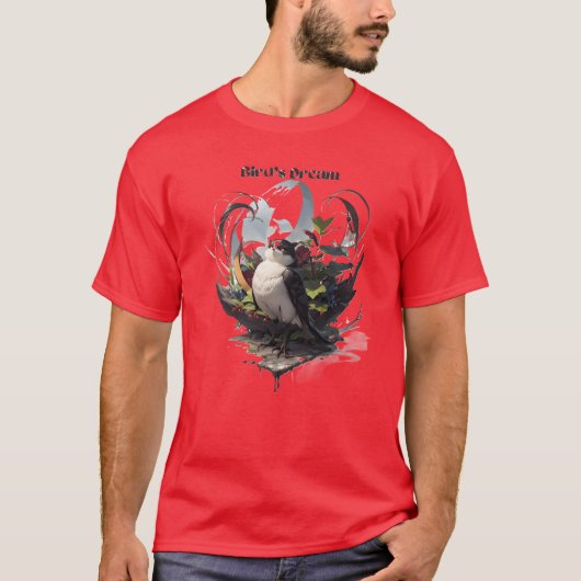 Birds Dream Girl T-Shirt (Vorderseite)