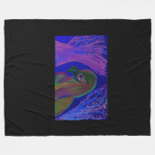 Bird's Elysium Fleecedecke (Vorderseite (Horizontal))