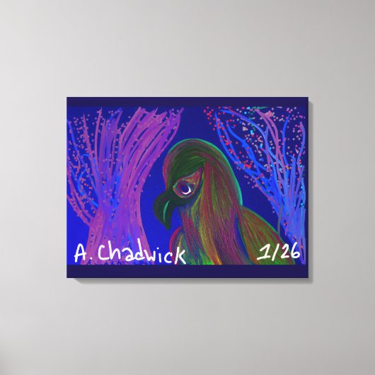 Bird's Elysium Leinwanddruck (Vorderseite)