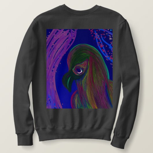 Bird's Elysium Sweatshirt (Design Rückseite)
