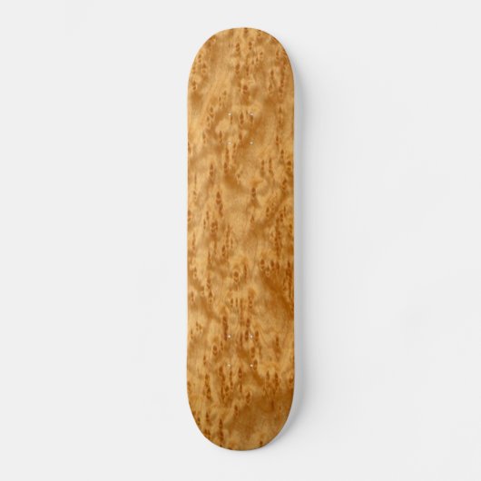 Birds Eye Maple Skateboard (Vorderseite)