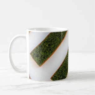 Bird's eye view of maze garden kaffeetasse