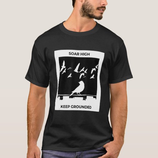 Birds Flying Away T-Shirt (Vorderseite)