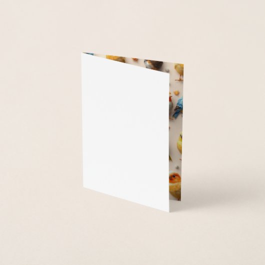 Birds Folienkarte (Vorderseite)