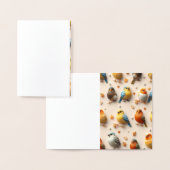 Birds Folienkarte (Anzeige)