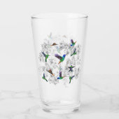 Birds-Frühling Glas (Rückseite)