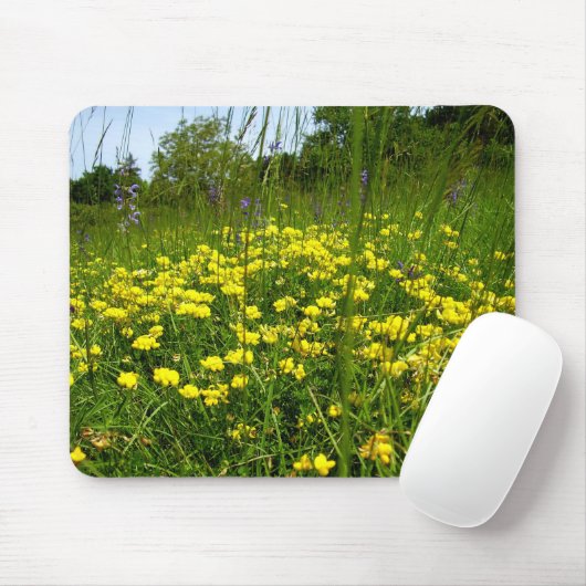 Birds-Fuß Trefoil Mäuse Mat Mousepad (Mit Mouse)