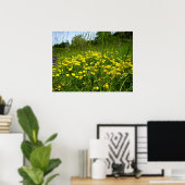 Birds-Fuß-Trefoil Poster (Heimbüro)