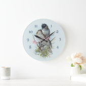 Birds Große Wanduhr (Zuhause)