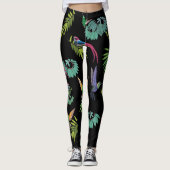 Birds Himmel Leggings (Vorderseite)