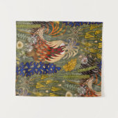 BIrds in der Welt Wandteppich (Vorderseite (Horizontal))