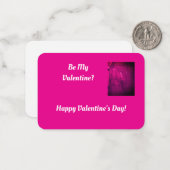 Birds in Love Valentine's Day Note Cards Mitteilungskarte (Vorderseite/Rückseite Beispiel)