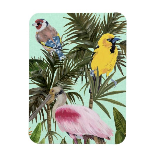 Birds in Paradise Magnet (Vertikal)