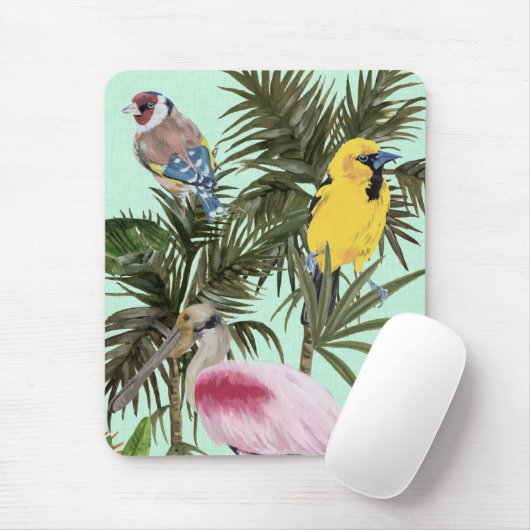 Birds in Paradise Mousepad (Mit Mouse)