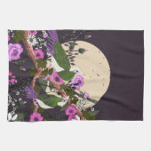 Birds In the Flowers Geschirrtuch (Horizontal)