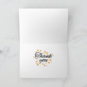 Birds in Winter Dankeskarte (Innenseite)