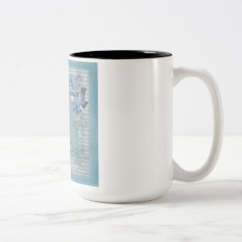 Birds-Kaffee-Tasse Zweifarbige Tasse